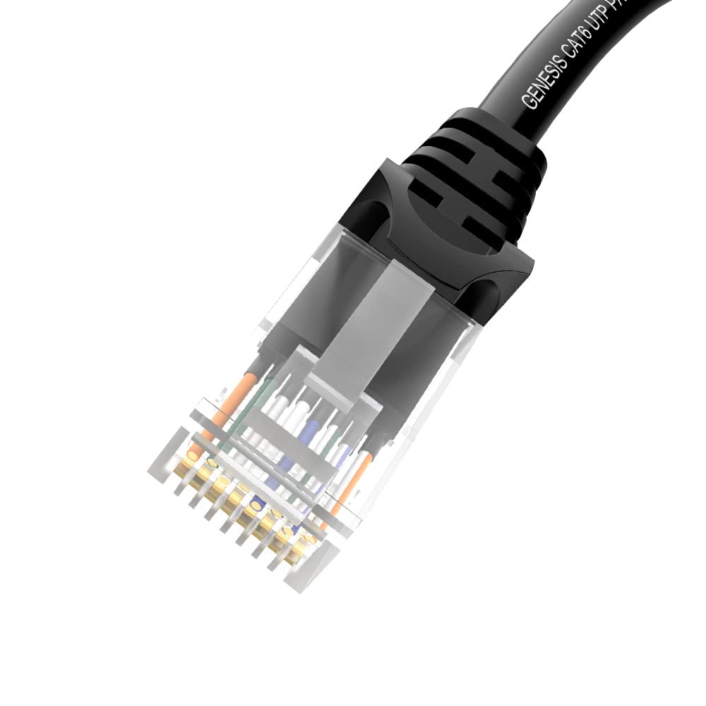 Amazon.co.jp: LANケーブル Cat6 (ブラック, 1m) : パソコン・周辺機器